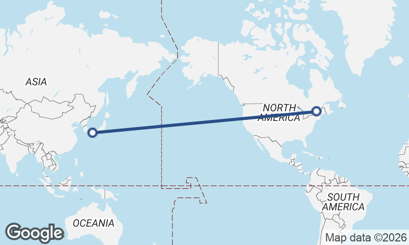 Hiroshima to Montréal