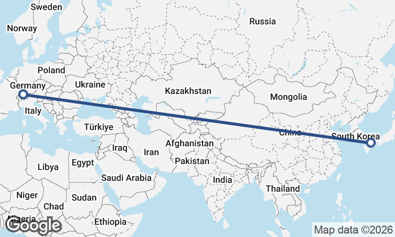 Hiroshima to Zürich