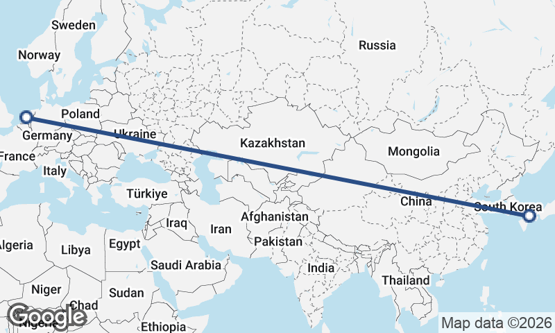 Hiroshima to Amsterdam