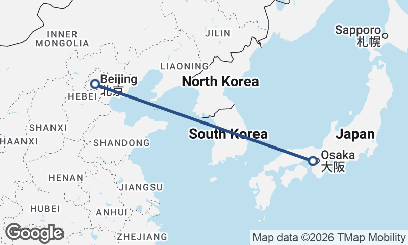 Kōbe to Beijing