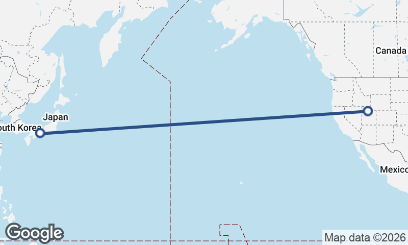 Kōbe to Salt Lake City
