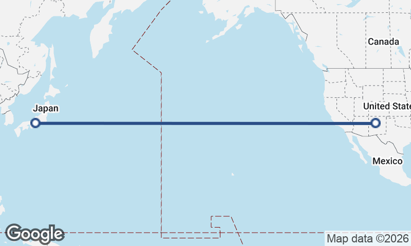 Nagoya to Albuquerque