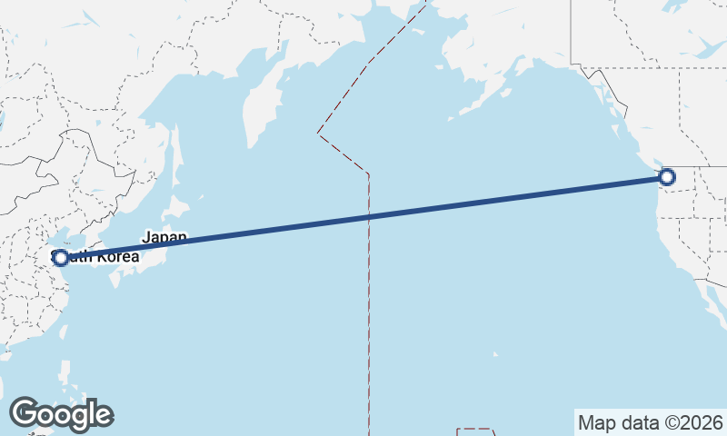 Qingdao to Seattle