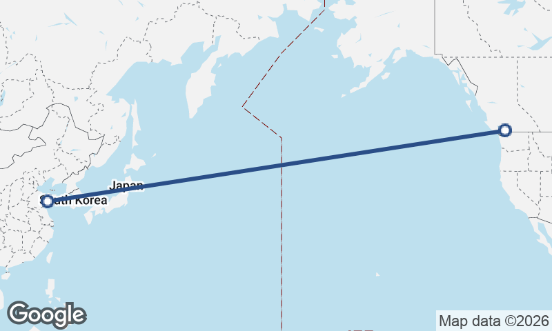 Qingdao to Vancouver