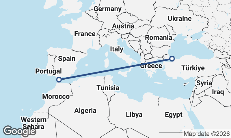 Algeciras to Istanbul