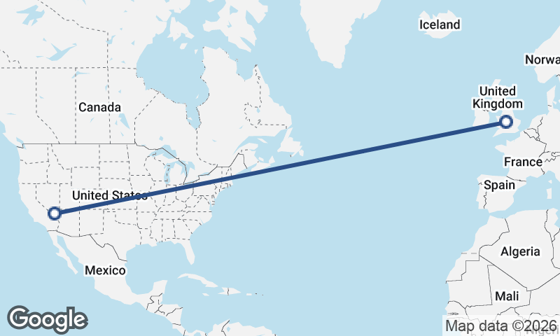 Las Vegas to Birmingham