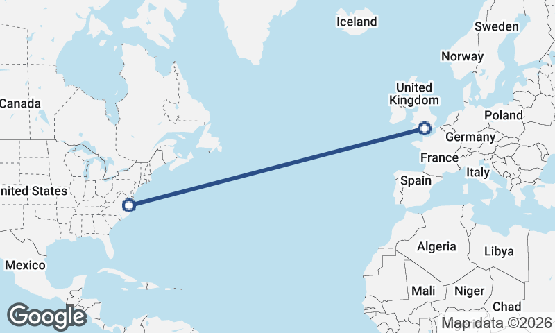 Norfolk to Southampton