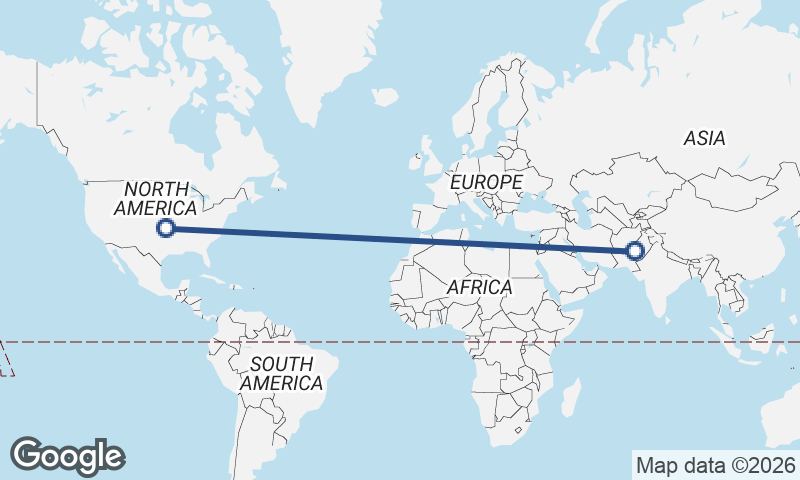 United States to Pakistan