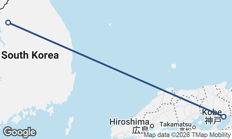 Seoul to Kōbe