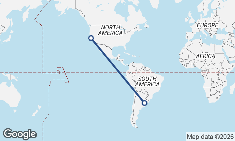 San Francisco to Buenos Aires