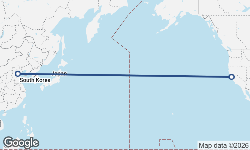 San Francisco to Tianjin