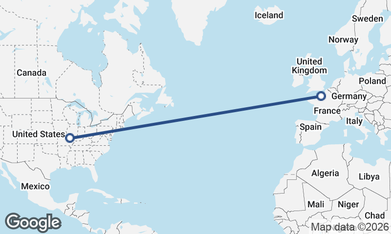 St. Louis to Le Havre