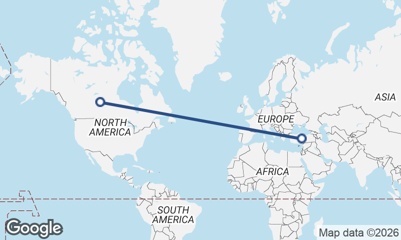 Turkey to Canada