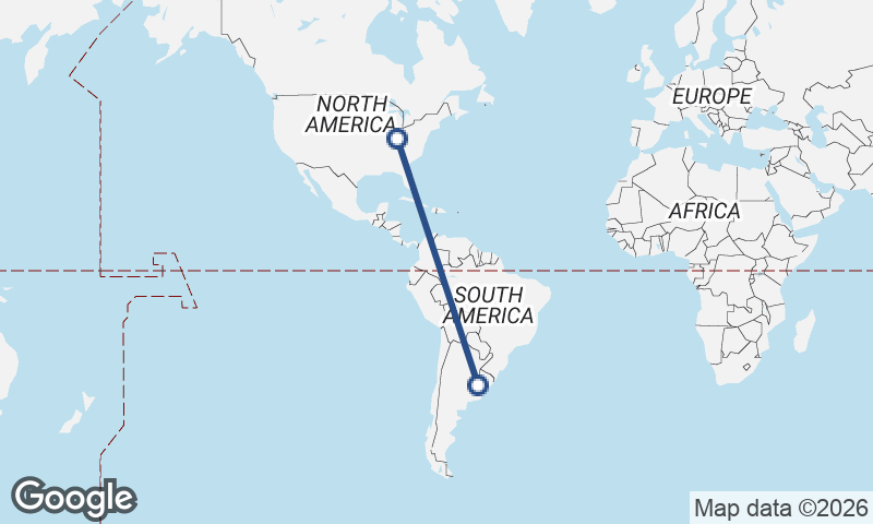 Cincinnati to Buenos Aires