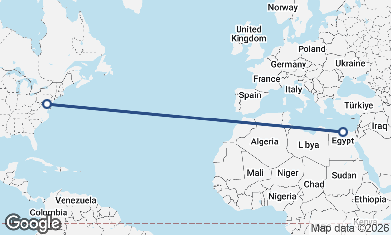 Baltimore to Alexandria