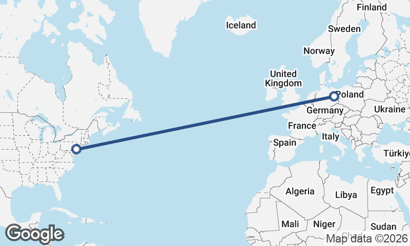 Philadelphia to Berlin