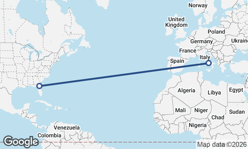 Naples to Jacksonville