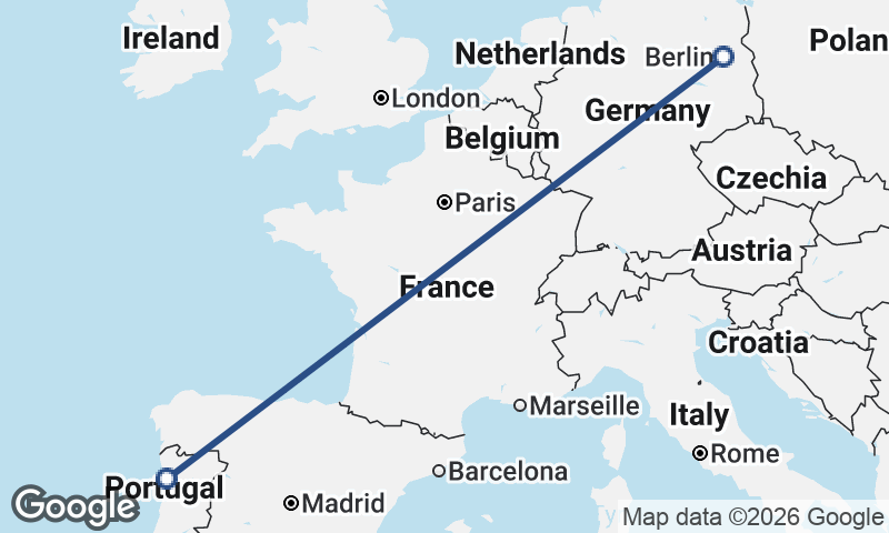 Porto to Berlin