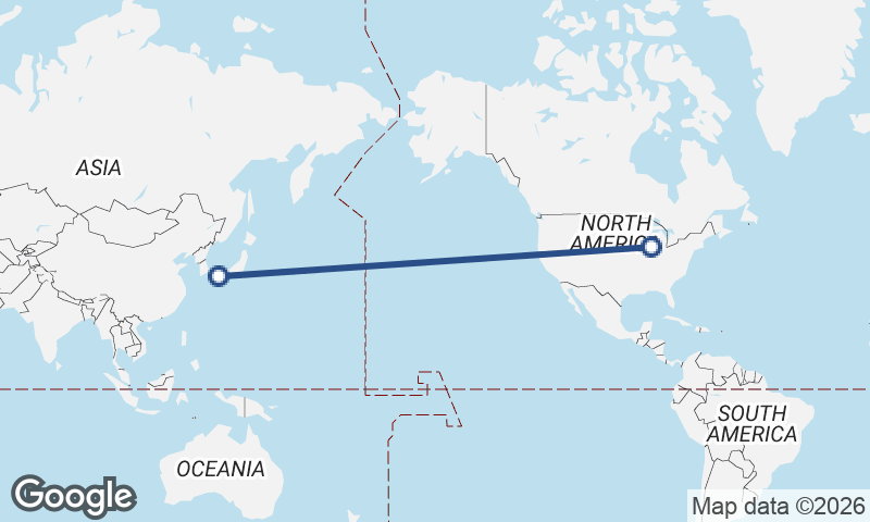 Chicago to Hiroshima