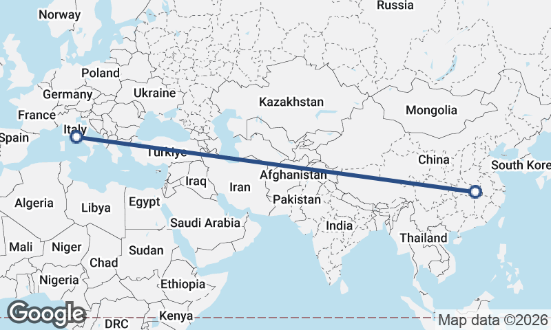 Rome to Wuhan