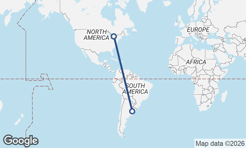 Toronto to Buenos Aires