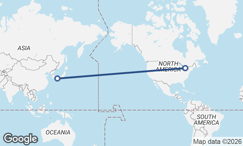 Toronto to Hiroshima