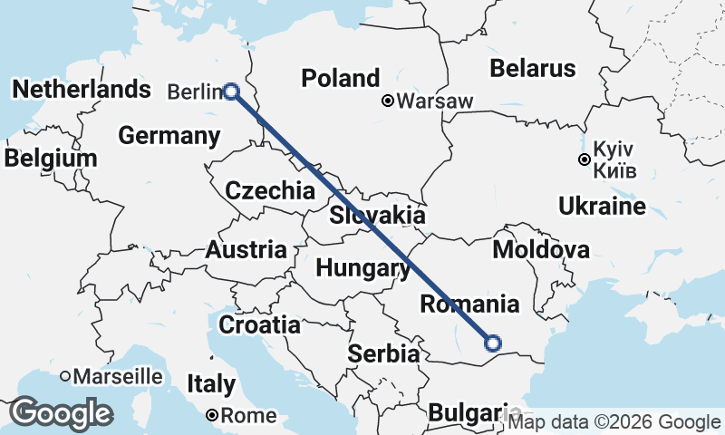 Bucharest to Berlin