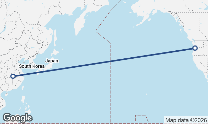 Portland to Wuhan