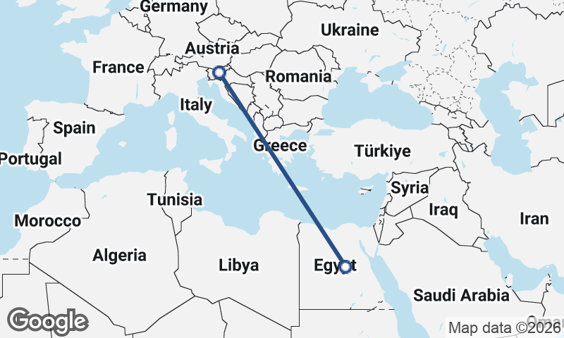 Slovenia to Egypt