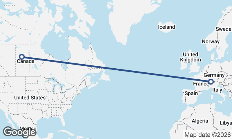 Switzerland to Canada