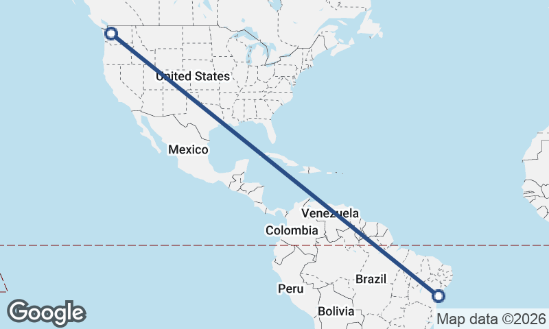 Seattle to Salvador