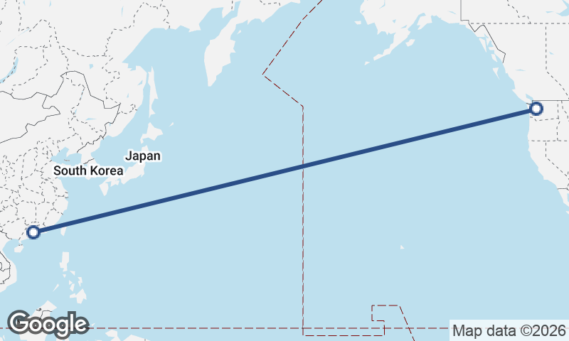 Seattle to Guangzhou