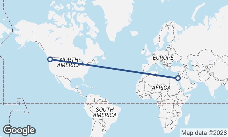 Seattle to Al ‘Aqabah