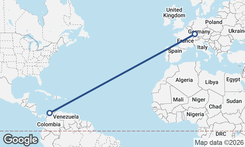 Strasbourg to Cartagena