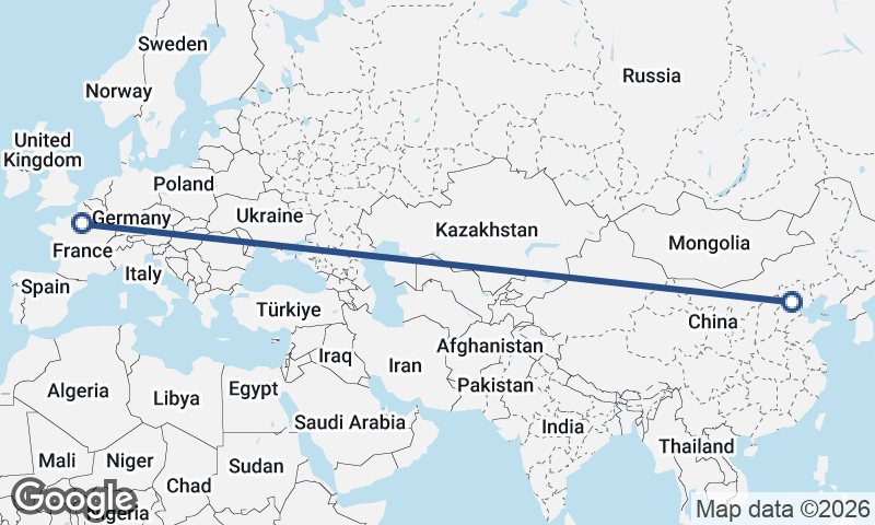 Paris to Beijing