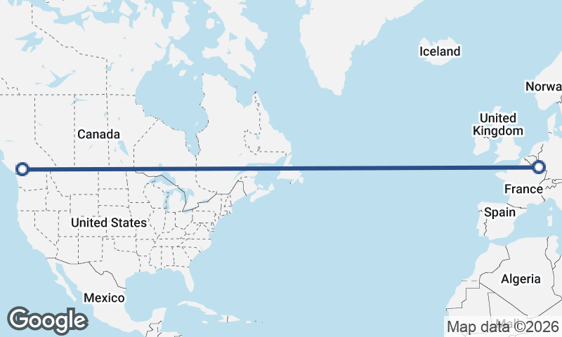 Vancouver to Luxembourg City