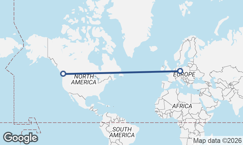 Vancouver to Leipzig