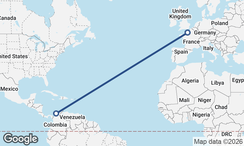Le Havre to Cartagena