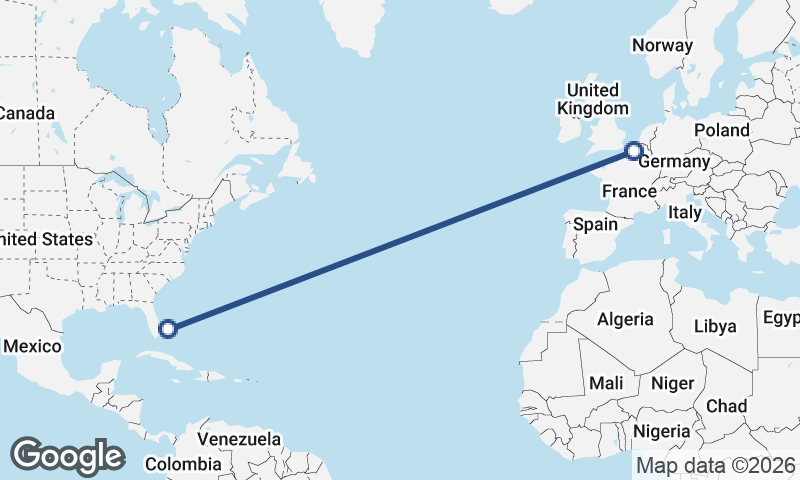 Lille to Freeport City