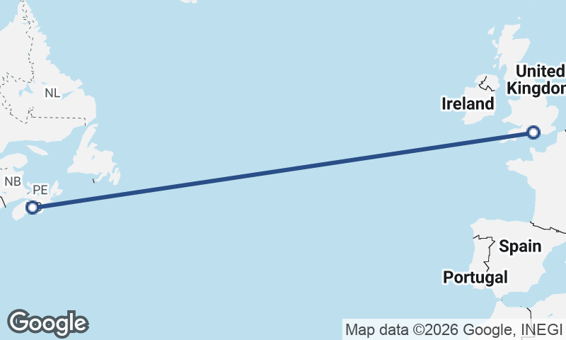 Southampton to Halifax
