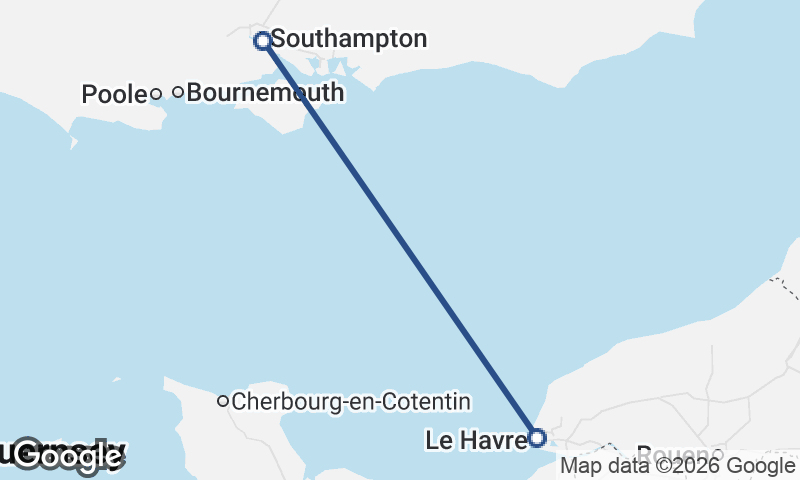 Southampton to Le Havre