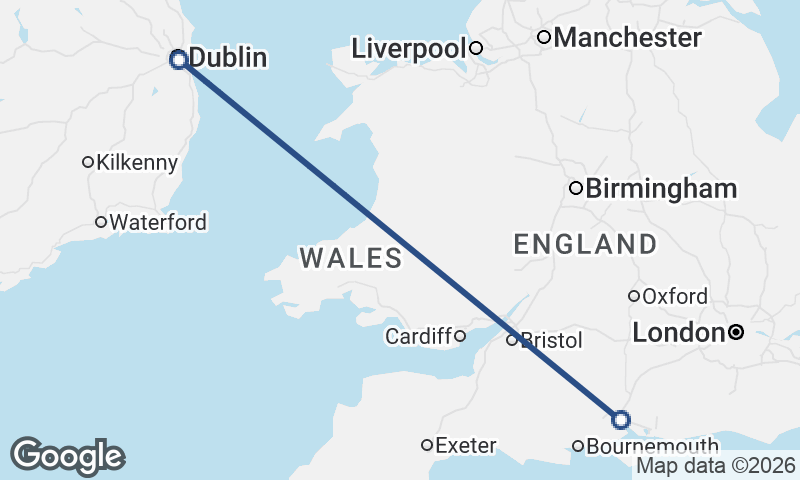 Southampton to Dublin