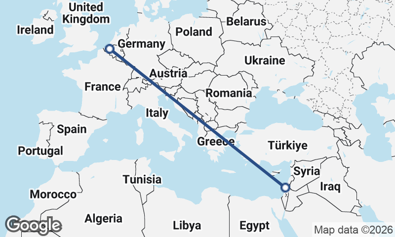 Ghent to Haifa