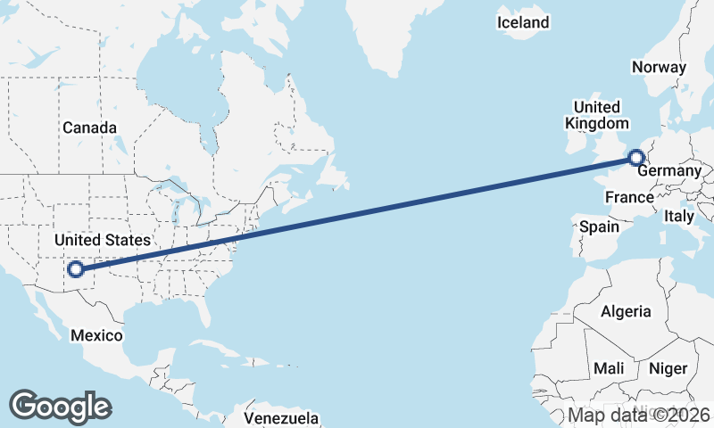 Ghent to Albuquerque