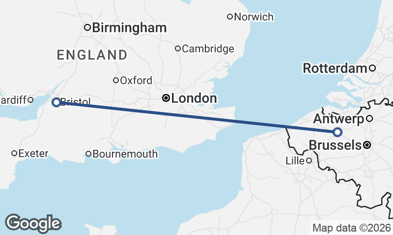 Ghent to Bristol