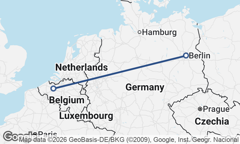 Ghent to Berlin