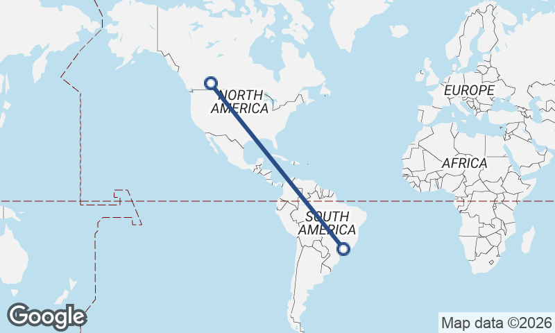 Calgary to São Paulo
