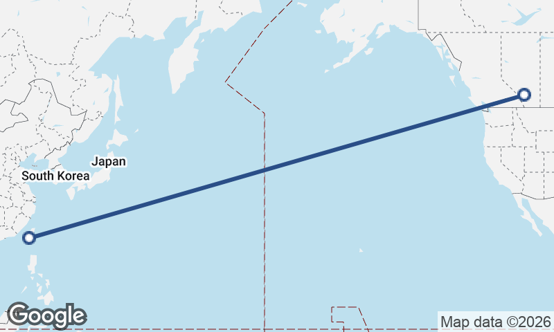 Calgary to Kaohsiung