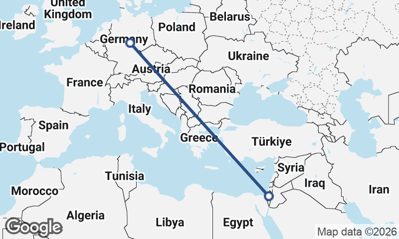 Germany to Israel