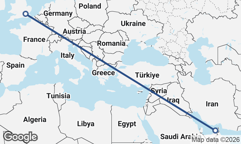 London to Dubai